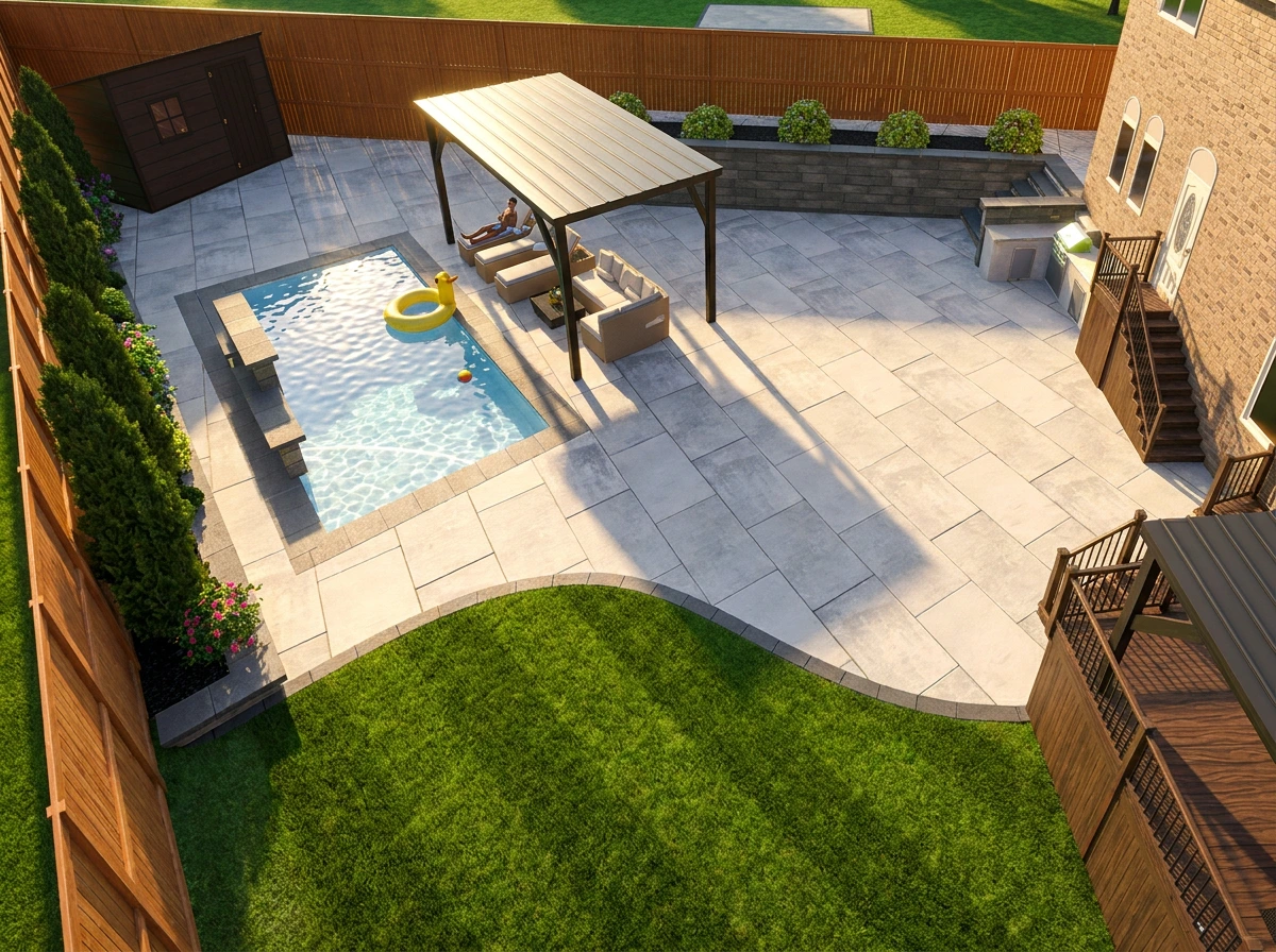 Part B — Side Access & Backyard Improvements
